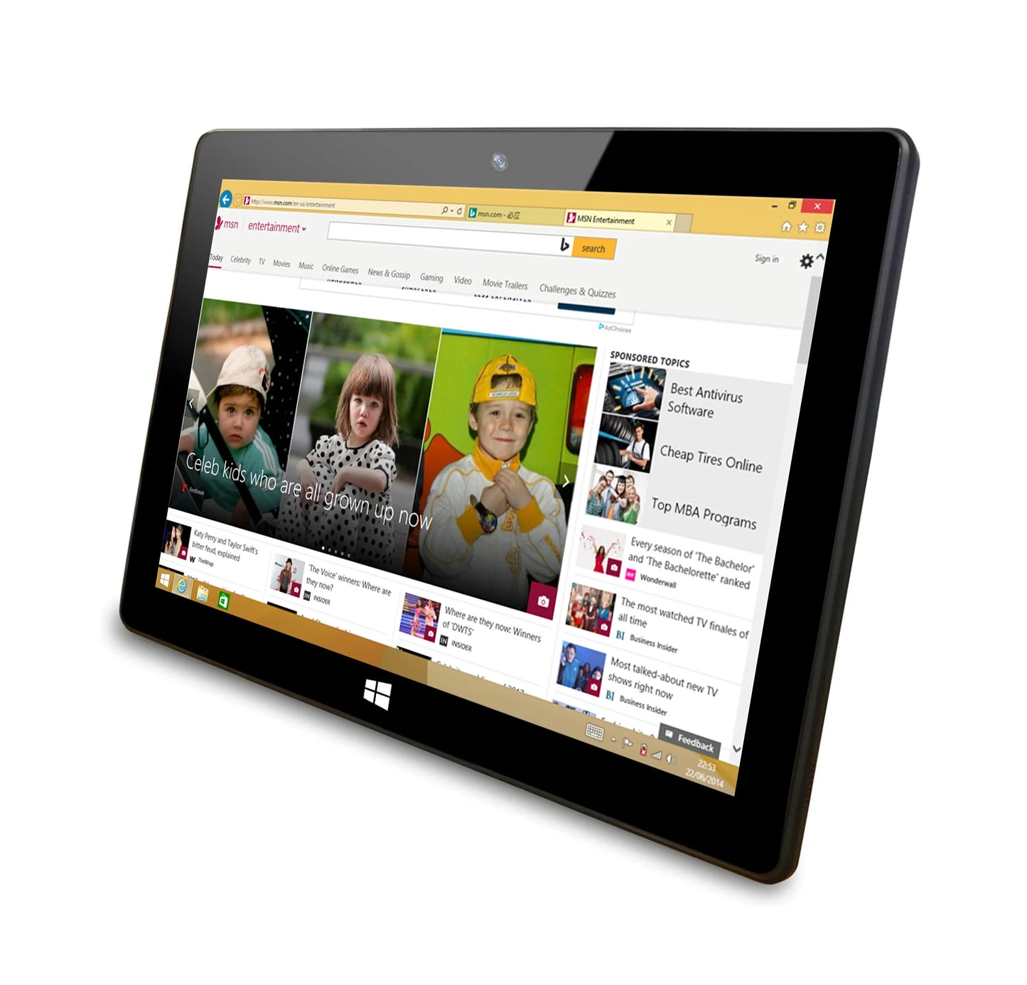 10.1 Inch Intel Celeron N4000 Windows 10 Pro Tablets 4GB RAM 32GB ROM 64bit Dual Camear HDMI USB 3.0 1280 x 800 IPS G+P